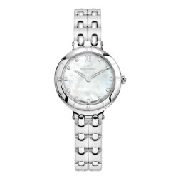 Montre Dame en Acier et Diamants MOOREA - n°série 88