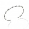 Bracelet Rigide Or Blanc
