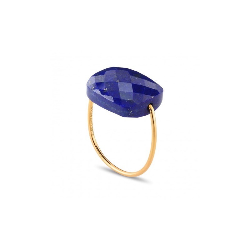 Bague Or et Pierres Fines Lapis Lazuli