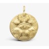 Pendentif plaqué or Vermeil - L'OEIL 16MM