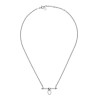 Collier Argent Trapéze - 50 cm - Comedie