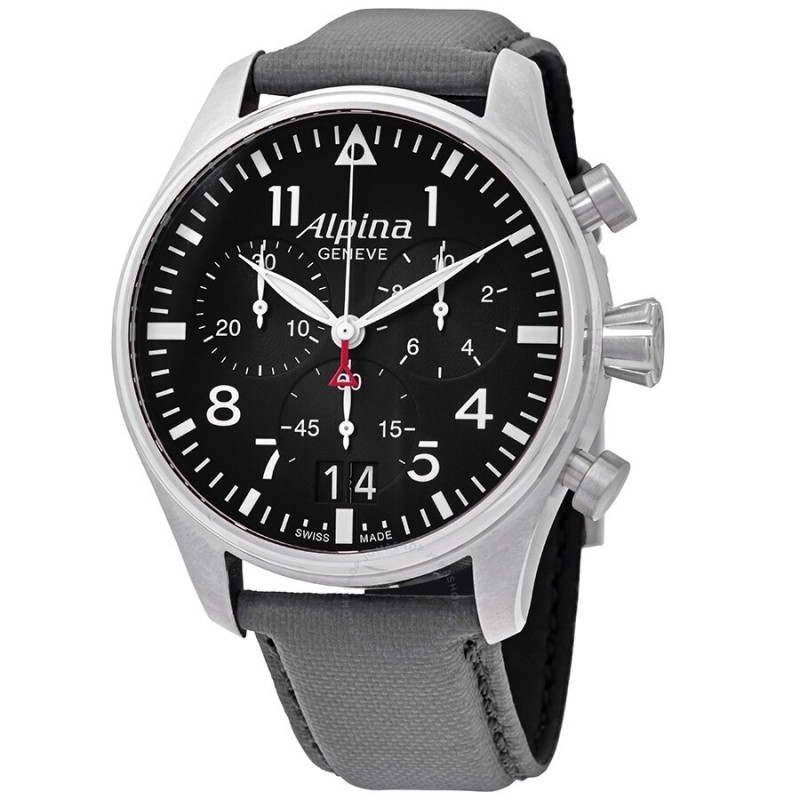 Chrono bracelet cuir ou silicone - STARTIMER PILOT