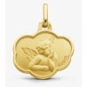 Médaille or Ange nuage