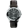Montre Homme sur bracelet cuir 