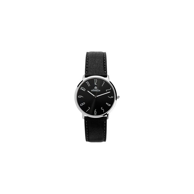 Montre Homme bracelet cuir 