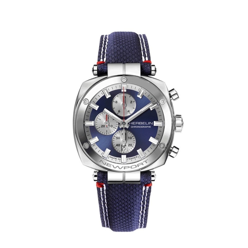 Chrono bracelet cuir ou silicone Newport Heritage