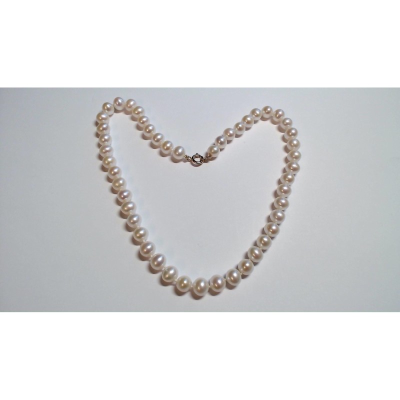 Collier Perles de Culture d'eau Douce Potato