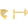 Boucles Or pour Enfant Dauphin 