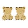 Boucles Or pour Enfant Ourson