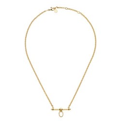 Collier Plaqué Or - Vermeil 42 cm - Trapèze 