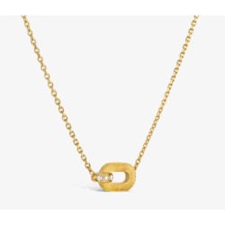 Collier Or et Pierres Diamants - Ruban