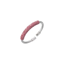Bague Argent polvere rose Jaipur