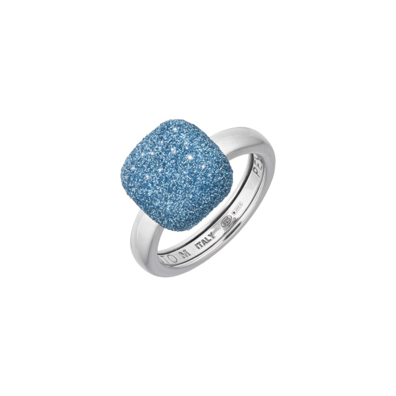Bague Argent polvere bleu Santorin