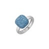 Bague Argent polvere bleu Santorin