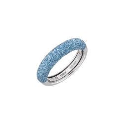 Bague Argent polvere bleu Santorin