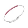 Bracelet Argent polvere rose Jaipur