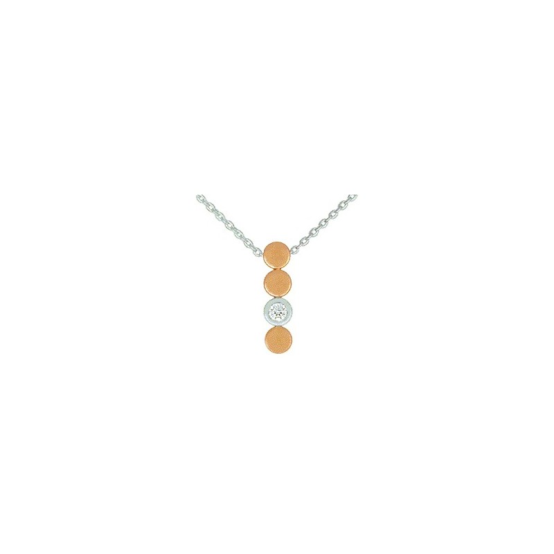 Collier Or et Pierres Diamant