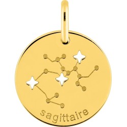 Médaille Or Constellation du sagitaire