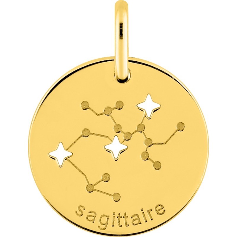 Médaille Or Constellation du sagitaire