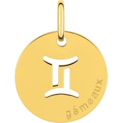 Médaille Or Zociac Gémeaux