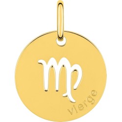 Médaille Or Zodiac Vierge