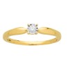 Bague Or et Diamant pastillé