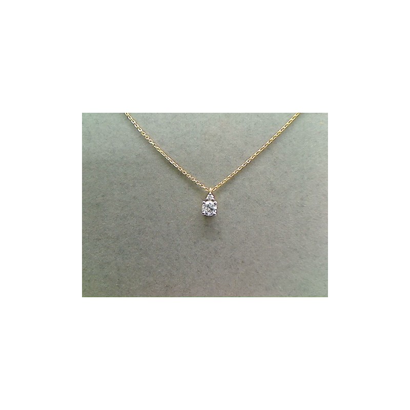 Collier Or et Pierres Diamants