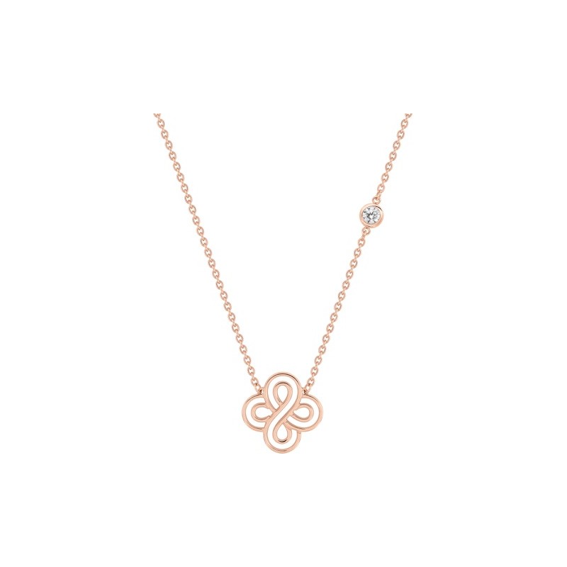 Collier Or et Pierres Diamants