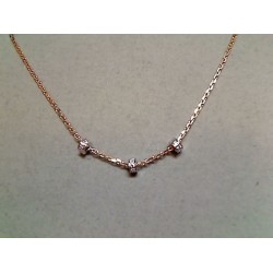 Collier Or et Pierres Diamants