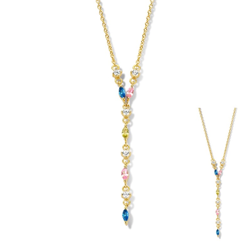 Collier Plaqué Or sur Argent