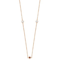 Collier Or et Pierres 