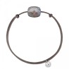 Bracelet Argent Labradorite coussin