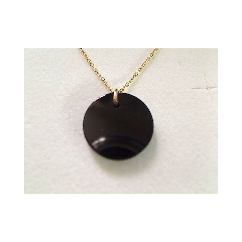 Collier Or et Pierres ONYX