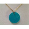 Collier Or et Pierres TURQUOISE