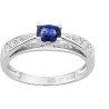 Bague Or et Saphir & Diamants