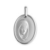 Médaille or Vierge - OR BLANC
