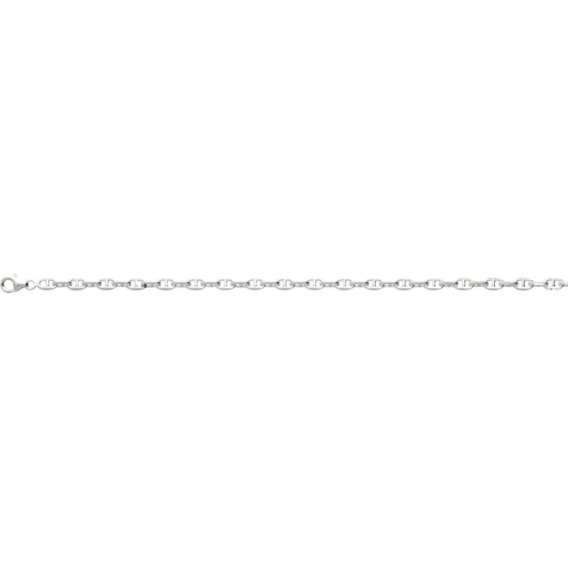 Chaîne Argent Maille Marine