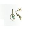 Boucles Or et Pierres Emeraudes & Diamants