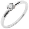 Bague Or et Diamant 0,30 ct certifié 