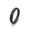 Alliance tantale Pure Curve Dark - largeur 4 mm