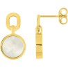 Boucles Or et Pierres Nacre