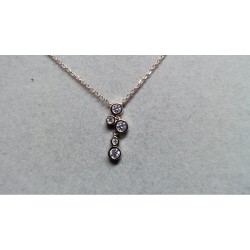 Collier Or et Pierres Diamants