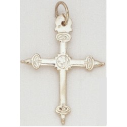 Pendentif Argent Croix de Savoie - 26x42
