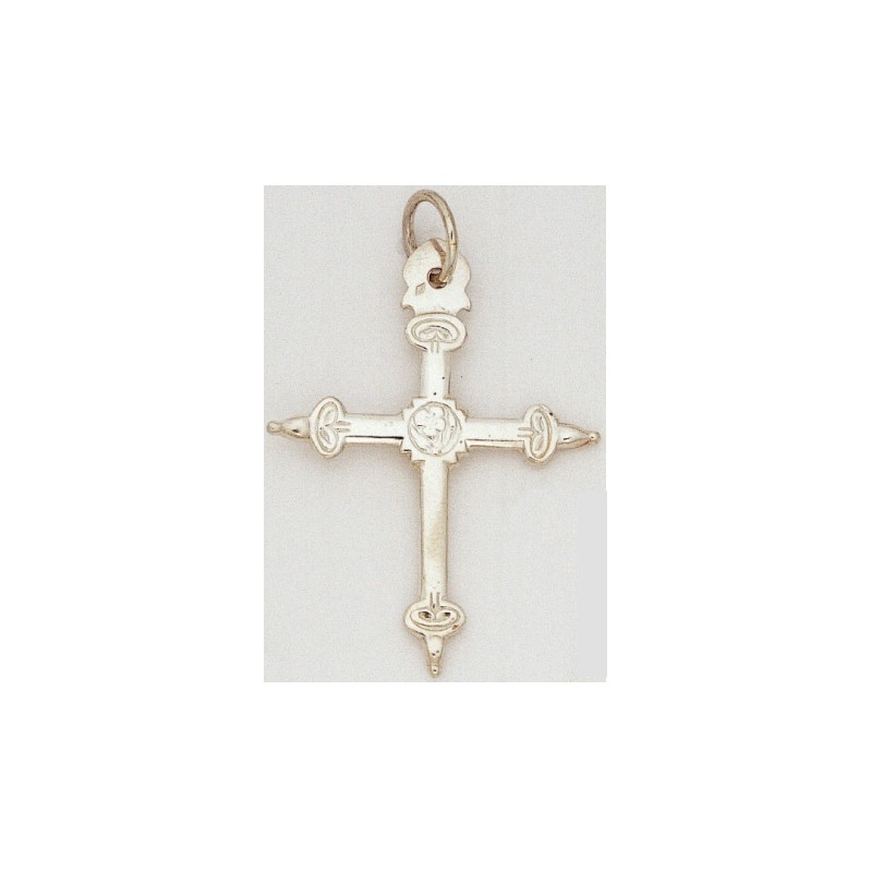 Pendentif Argent Croix de Savoie - 26x42