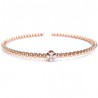 Bracelet Or rose Stretch et Diamants